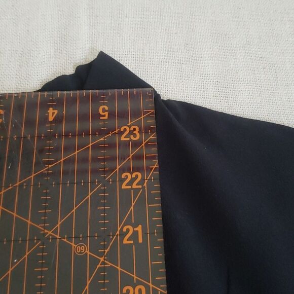 SANDRO Paris Black Silk V-Neck Blouse Top Women’s Large Office Siren Classic - Picture 5 of 8